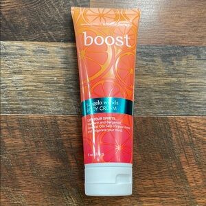 Bath & Body Works Boost Tangelo Woods Body Cream
